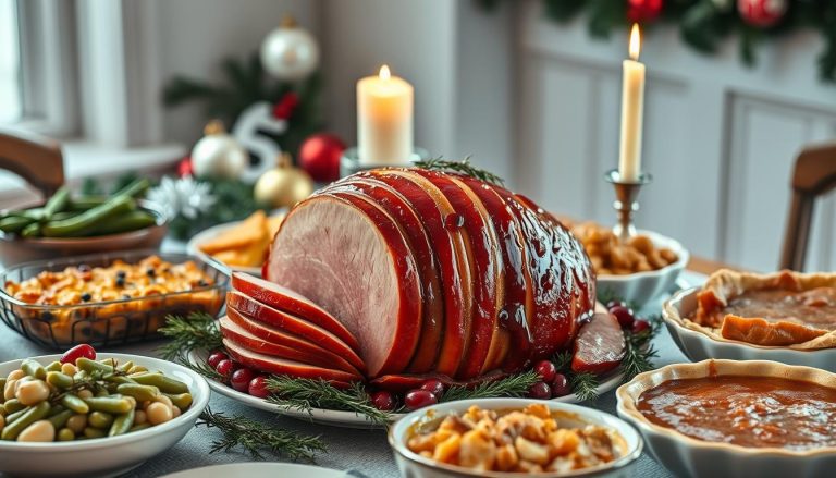 honey baked ham christmas menu