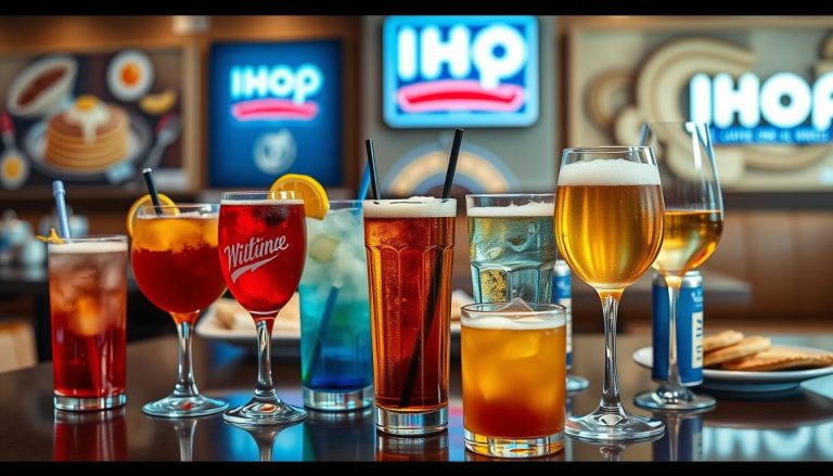 ihop alcohol menu