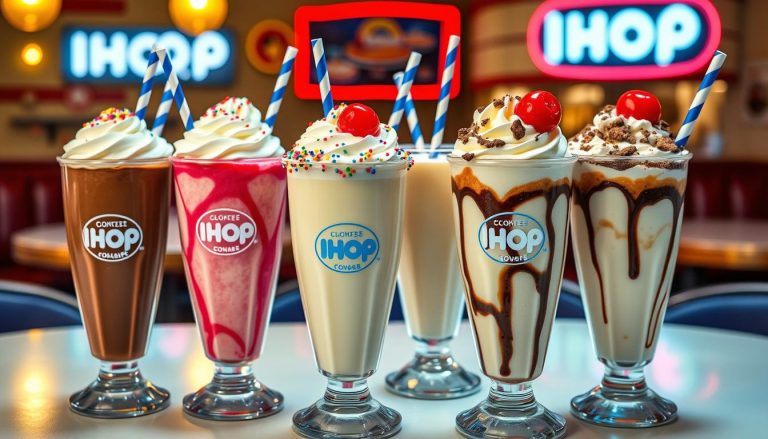 ihop milkshakes menu