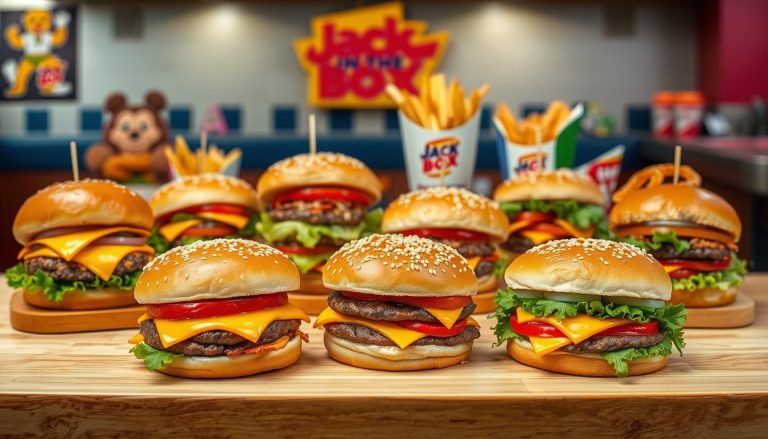 jack in the box burgers menu