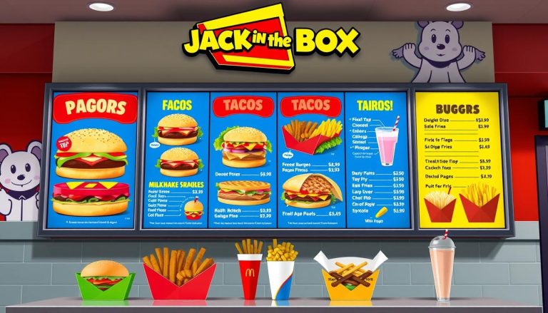 jack in the box menu and prices