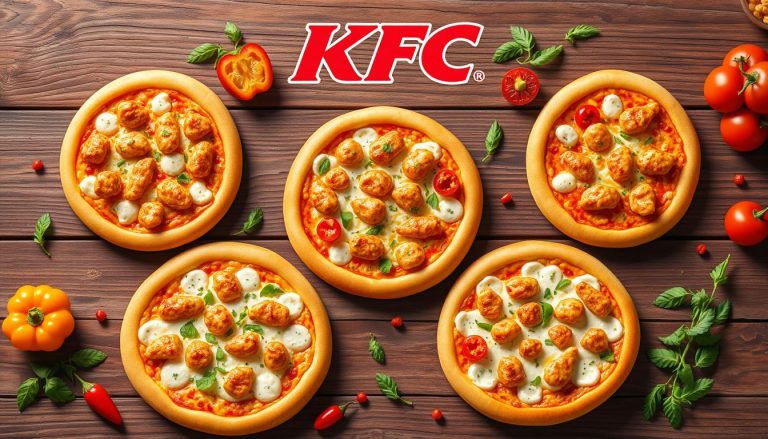 kfc chicken pizza