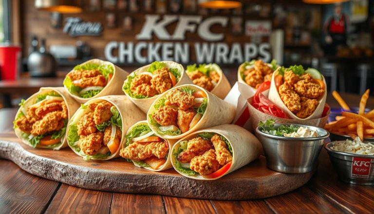 kfc chicken wraps