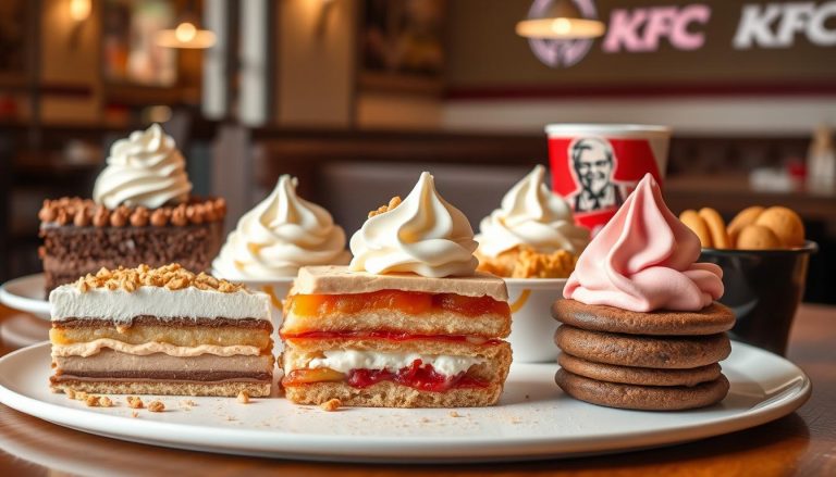 kfc dessert menu