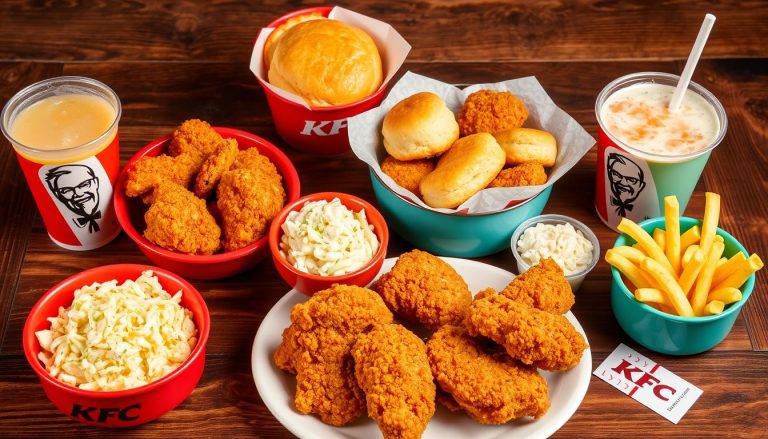 kfc lunch menu