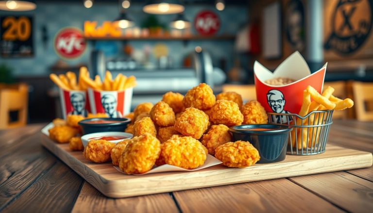 kfc nuggets menu