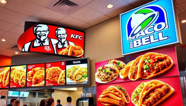 kfc taco bell menu