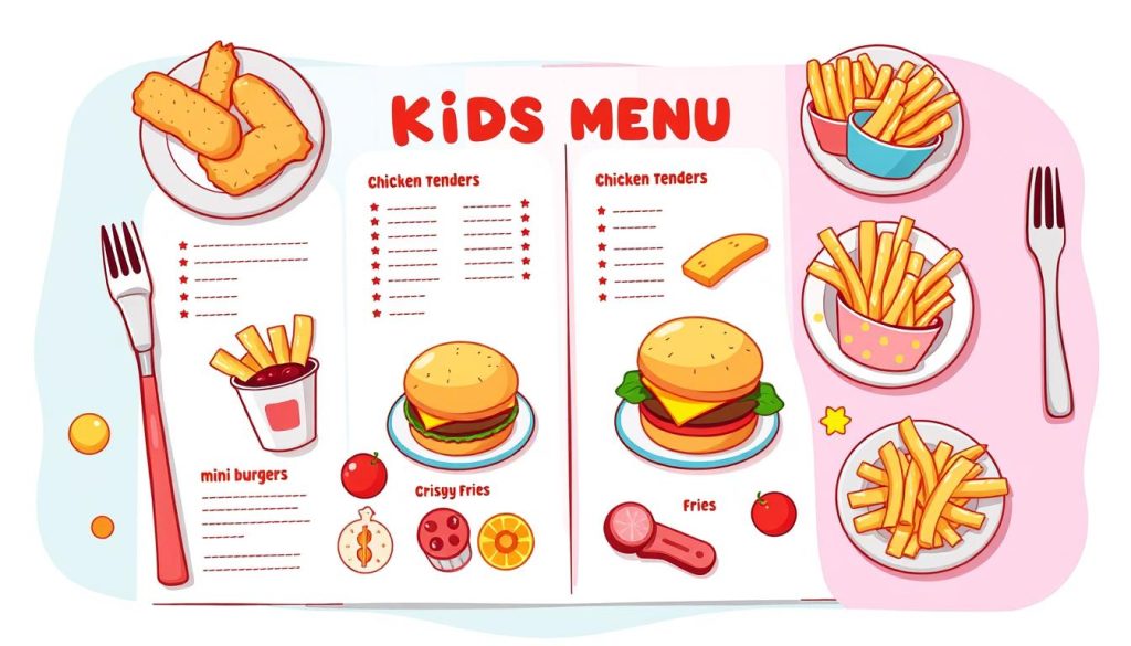 kids menu