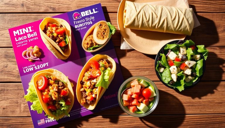 low calorie taco bell menu