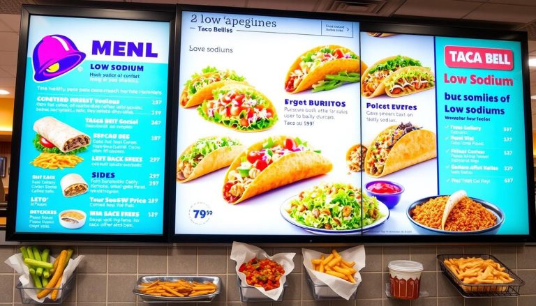 low sodium taco bell menu