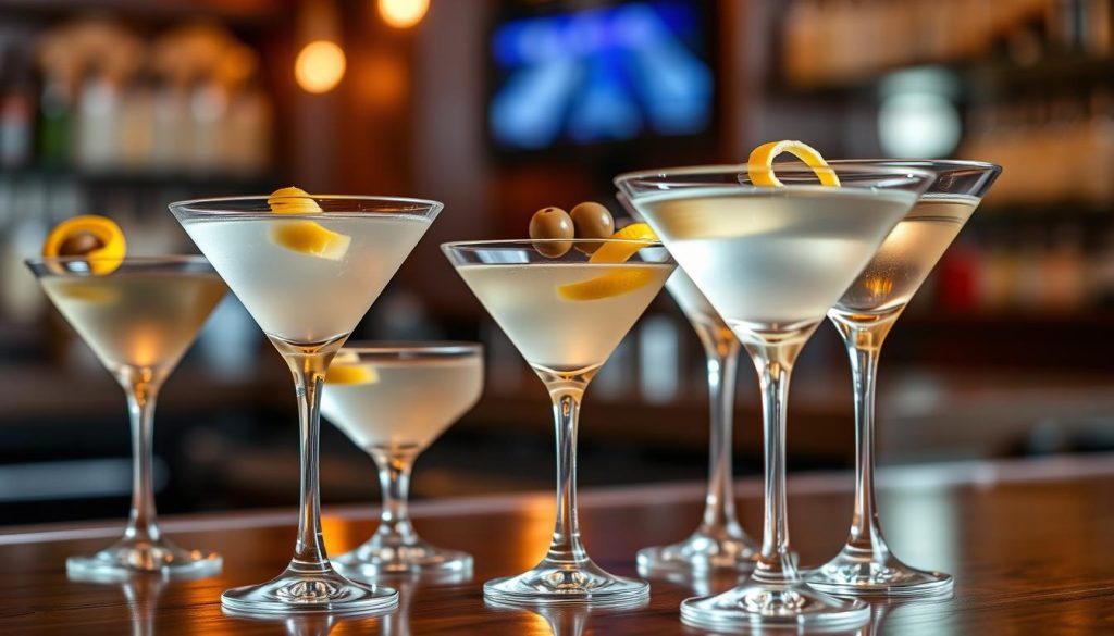 martini cocktails