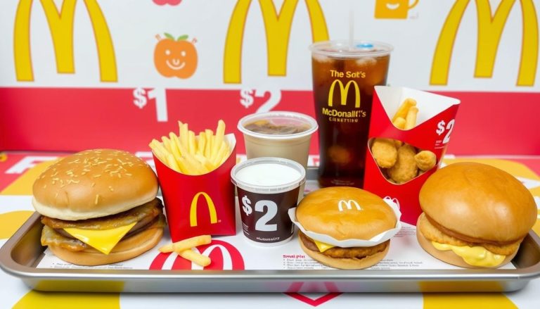 mcdonald's $1 $2 $3 menu with prices