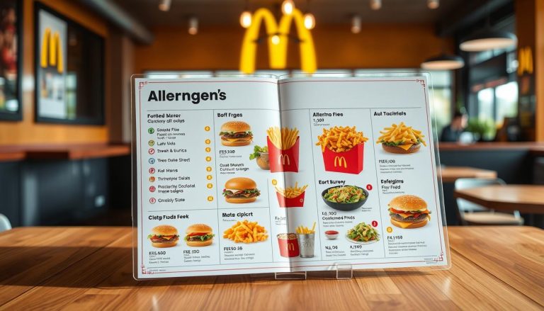 mcdonald's allergen menu