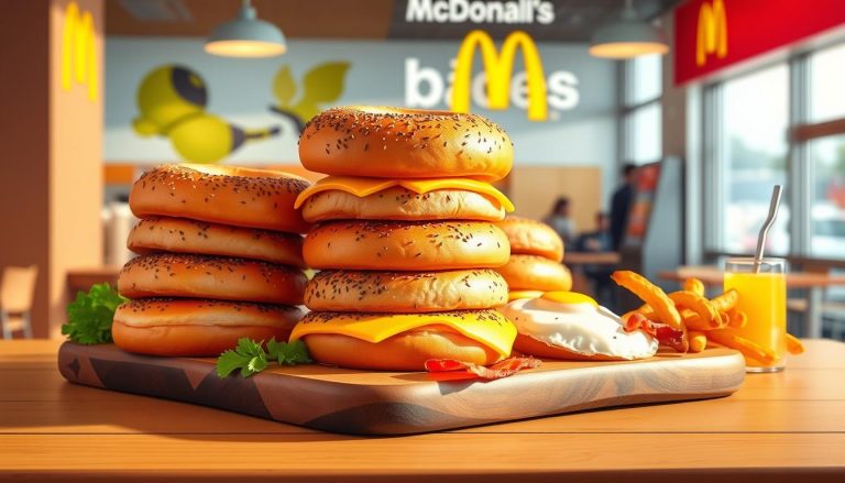 mcdonald's breakfast menu bagel