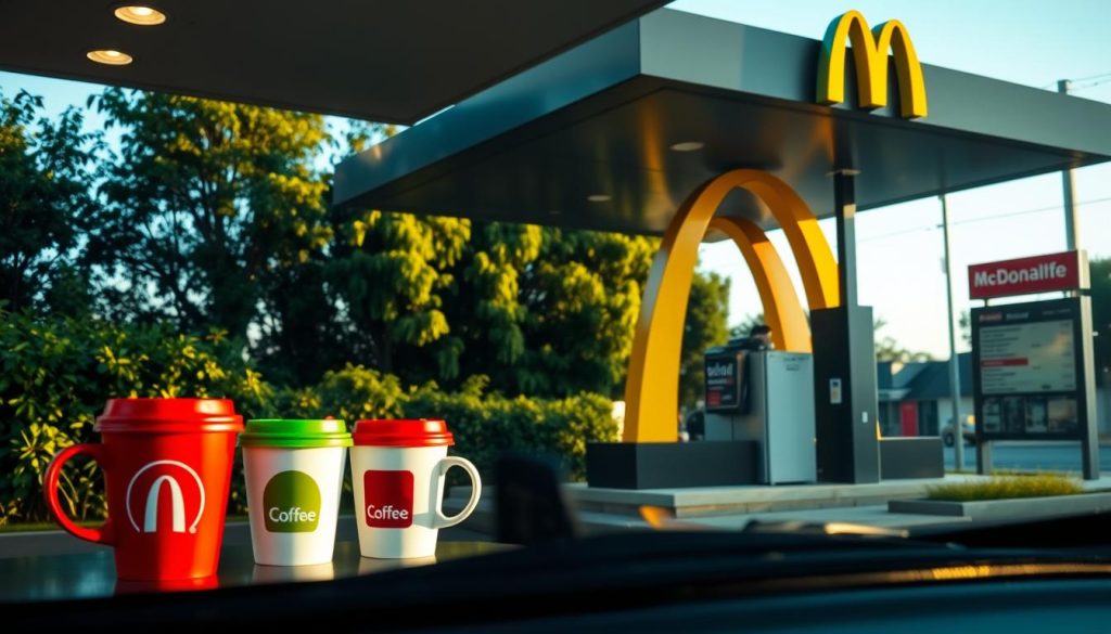 mcdonald's coffee drive-thru