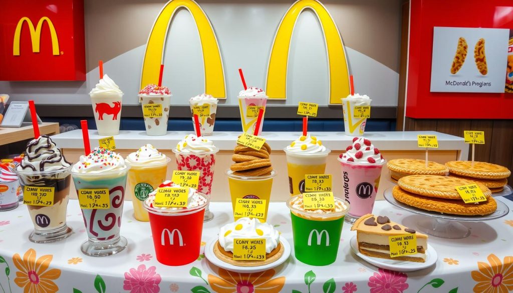 mcdonald's dessert prices