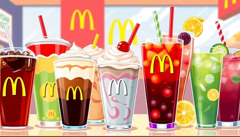 mcdonald's drinks menu