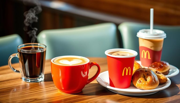 mcdonald's hot coffee menu