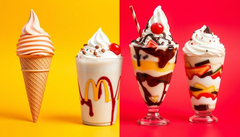 mcdonald's ice cream menu