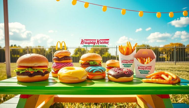 mcdonald's krispy kreme menu