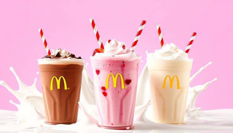 mcdonald's milkshake menu