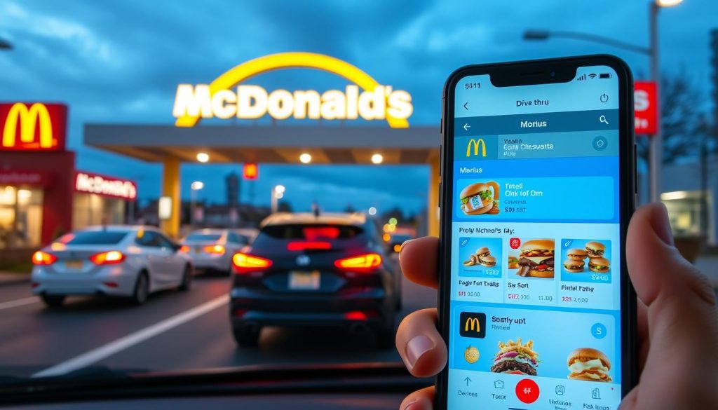 mcdonald's mobile app ordering