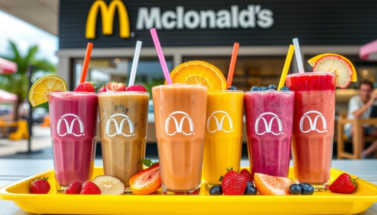 mcdonald's smoothies menu