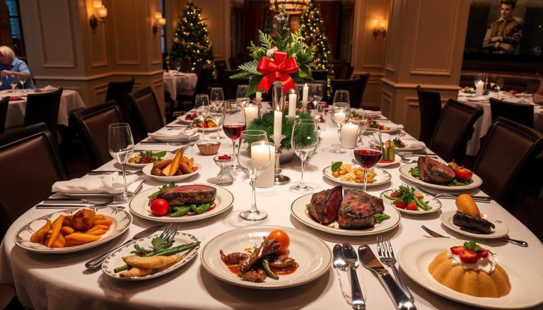 morton's steakhouse christmas menu