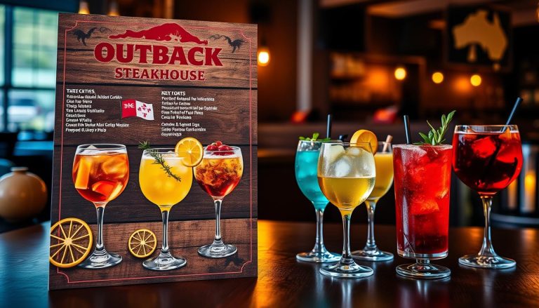 outback steakhouse cocktail menu