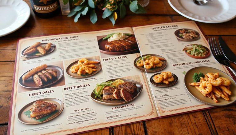 outback steakhouse delivery menu