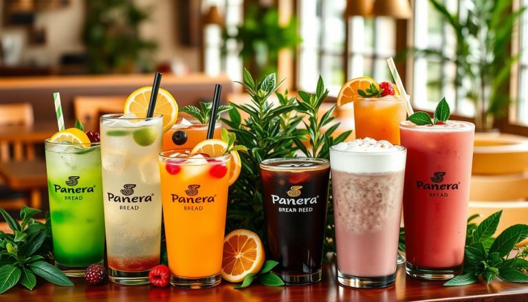 panera bread drink menu