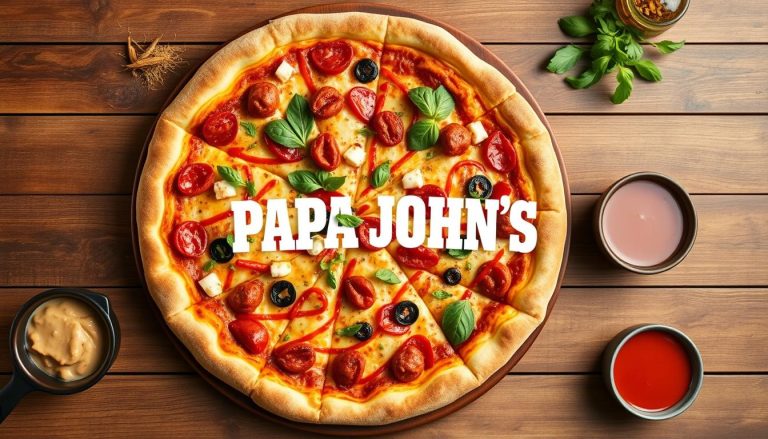 papa johns large pizza