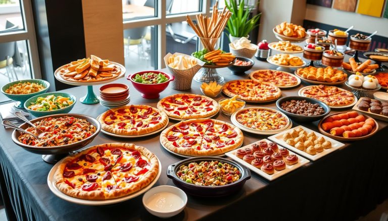 pizza hut catering menu