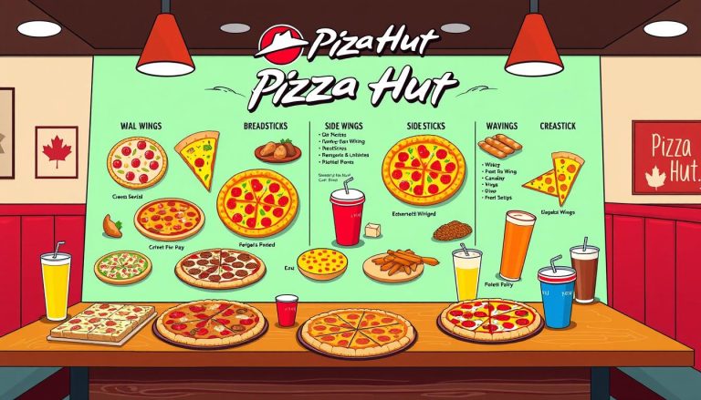 pizza hut menu canada