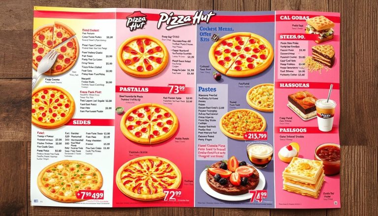 pizza hut menu with prices