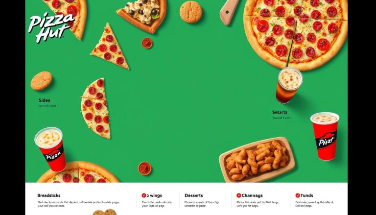 pizza hut online order menu