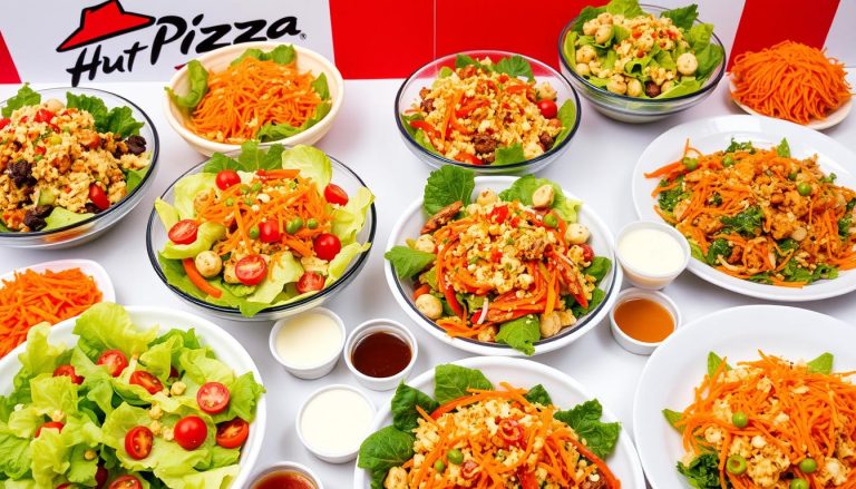 pizza hut salads menu