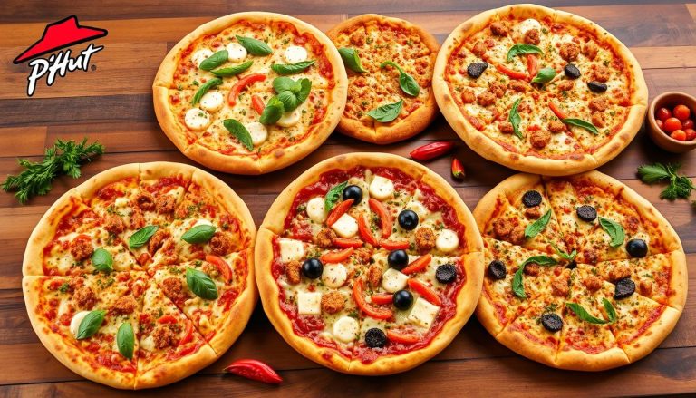 pizza hut vegan menu