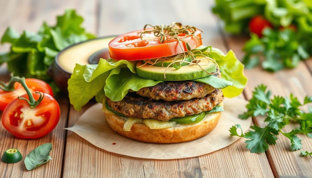 plant-based burger