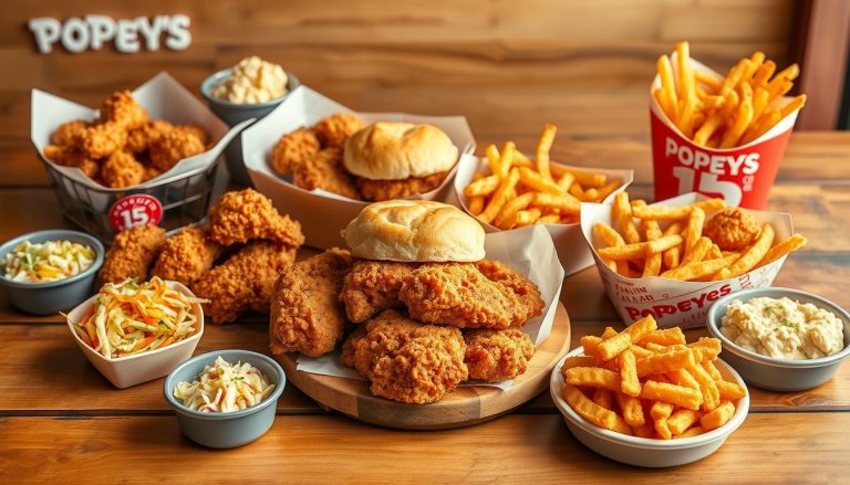 popeyes combo menu