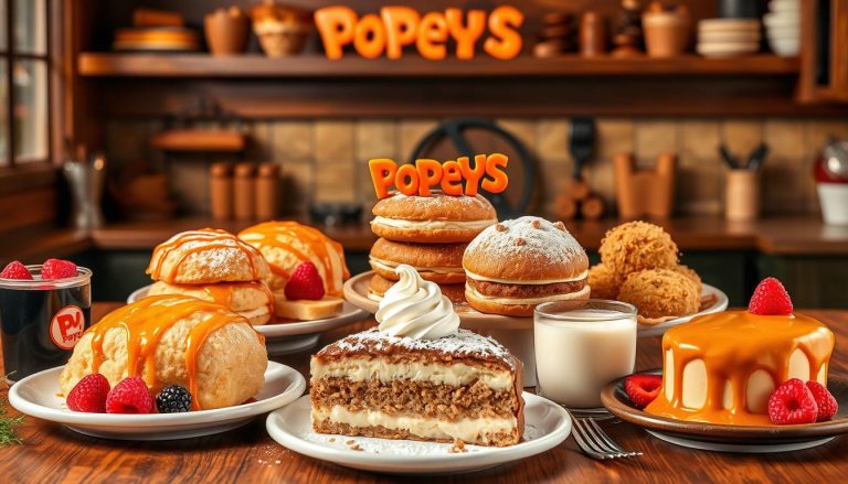 popeyes dessert menu