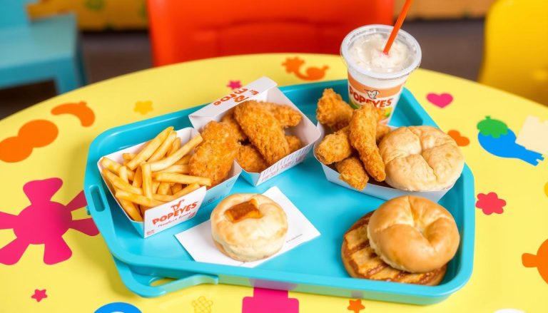 popeyes kid menu