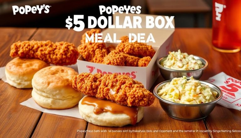 popeyes menu 5 dollar box