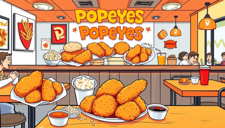 popeyes menu canada