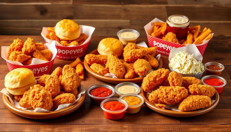 popeyes menu family meals