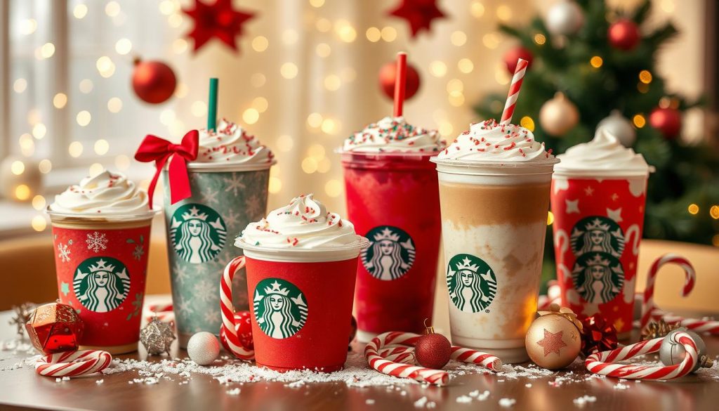 popular christmas starbucks drinks