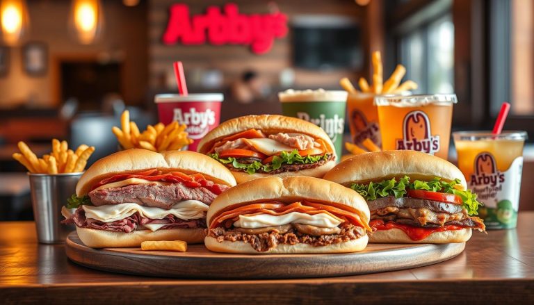 sandwich arby's menu