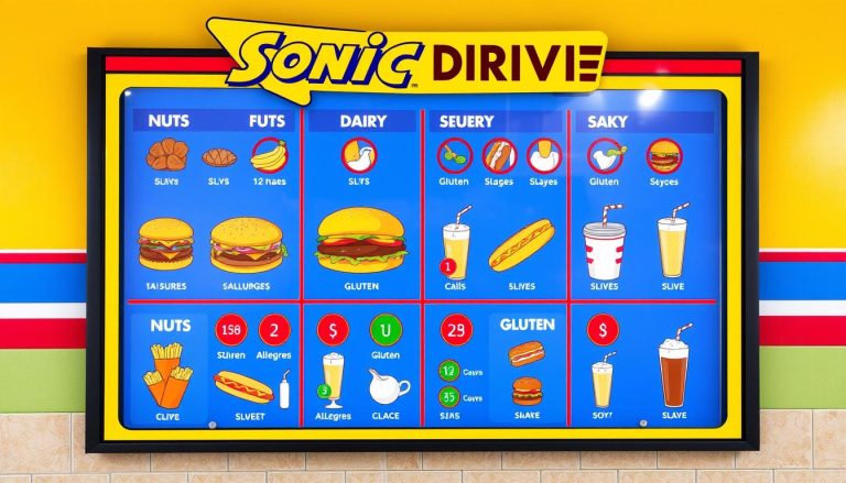 sonic allergen menu