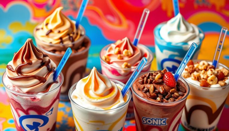 sonic blizzard menu