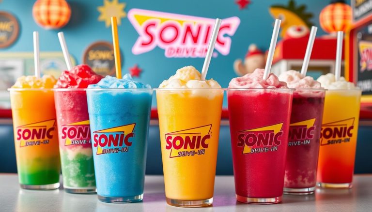 sonic slush menu